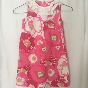 Lily Pulitzer girls magenta dress